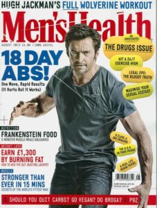 Hugh Jackman Wears Levi’s® Red Tab™ Jeans On The Cover of Men’s Health
