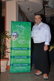 Chef Giuliano Tassinari at Tiramisu