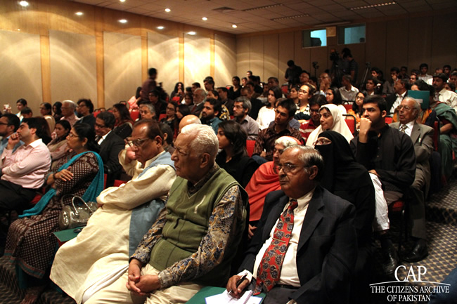Members of the audience at CAP's Qissa Khwani Bazaar