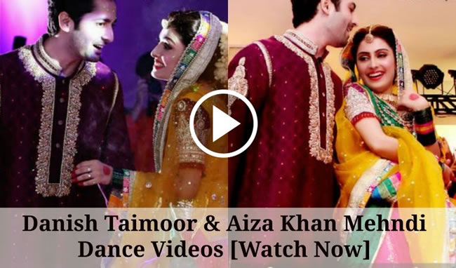 Aiza Khan and Danish Taimoor