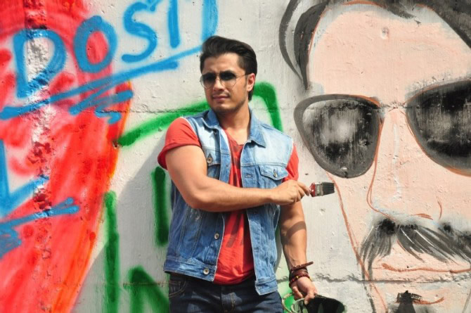 Ali Zafar Graffiti