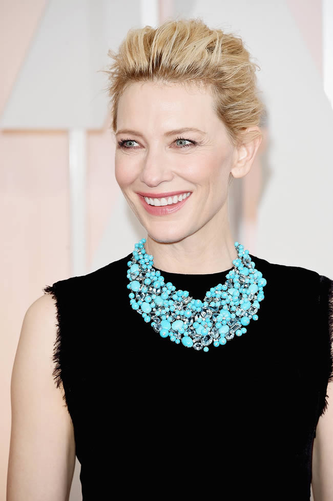 Cate Blanchett Oscar 2015 Hairstyle