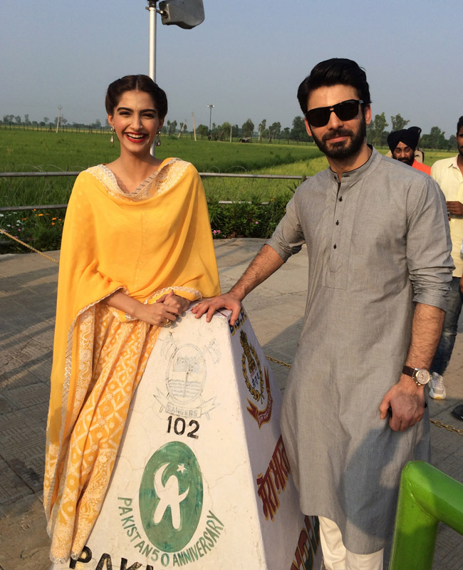 Sonam and Fawad