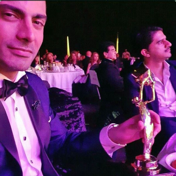 Fawad won Best Debut at Masala Awards