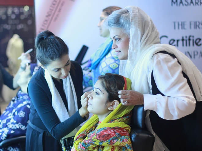 Masarrat Misbah Makeup Brand Lahore