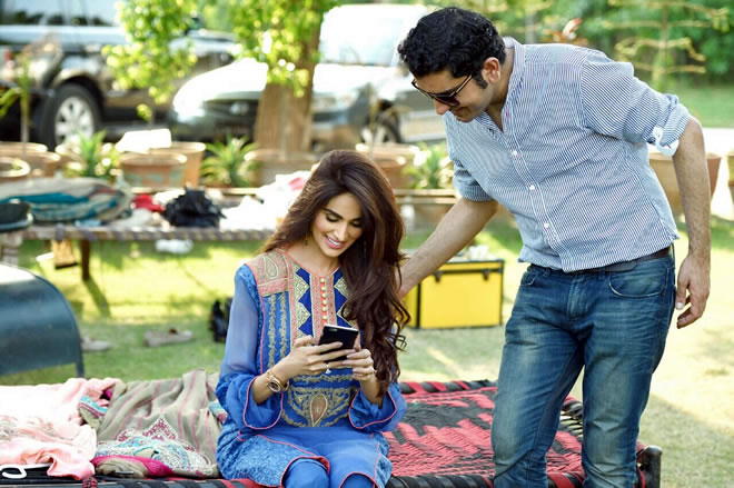 mehdi with Mehreen Syed