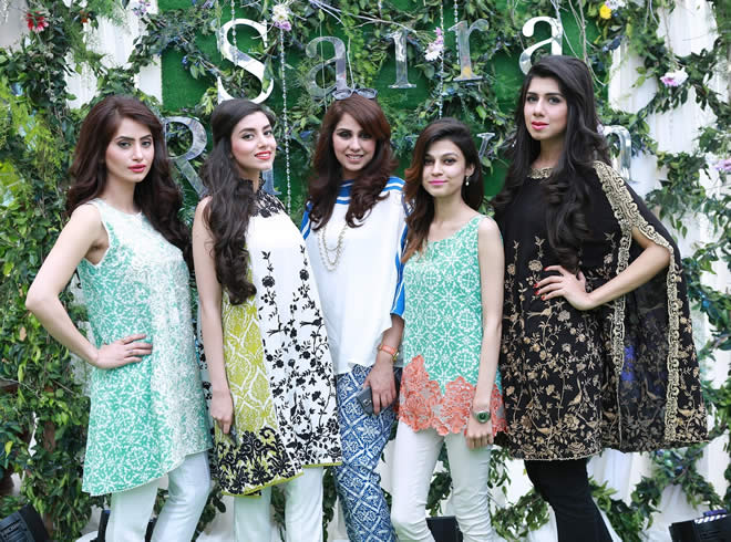 Saira Rizwan Lawn Launches Images