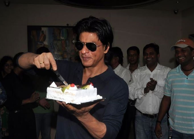 Shahrukh Khan Birthday Cake