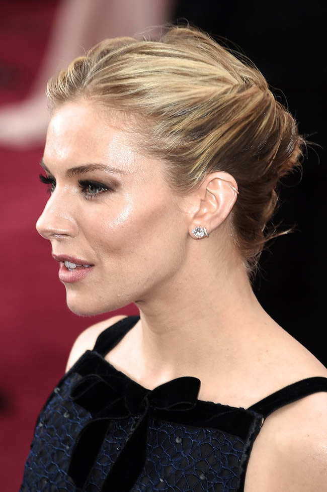 Sienna Miller Oscar 2015 Hairstyle