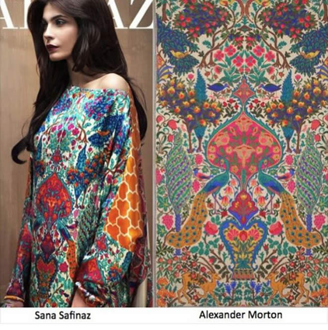 sana safinaz copied design