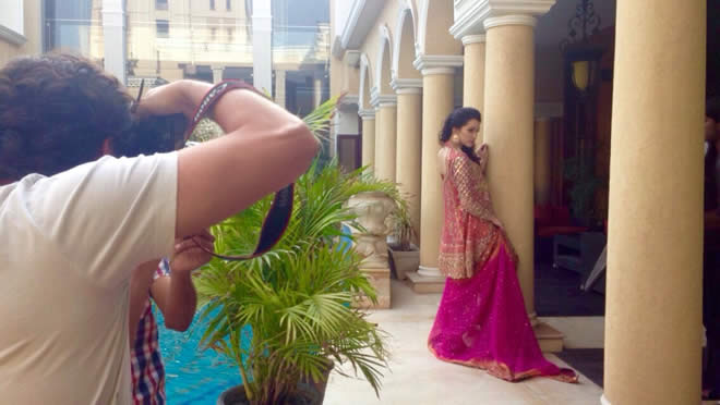 Farah Talib Aziz Wedding Wear Photoshoot Photo Gallery