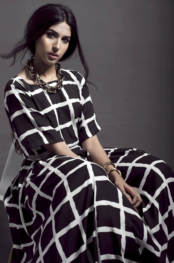 Pakistani designer Hira Tareen dresses