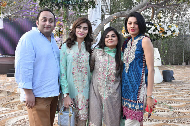 Aamir, Sadaf, Zainab and Fia