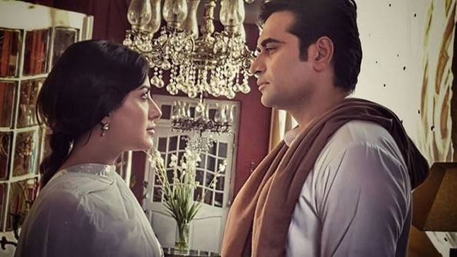 Humayun Saeed and Mehwish Hayat Dillagi