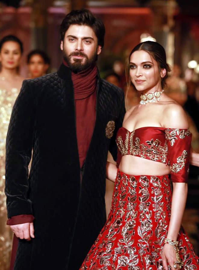 Fawad Khan and Deepika Padukone
