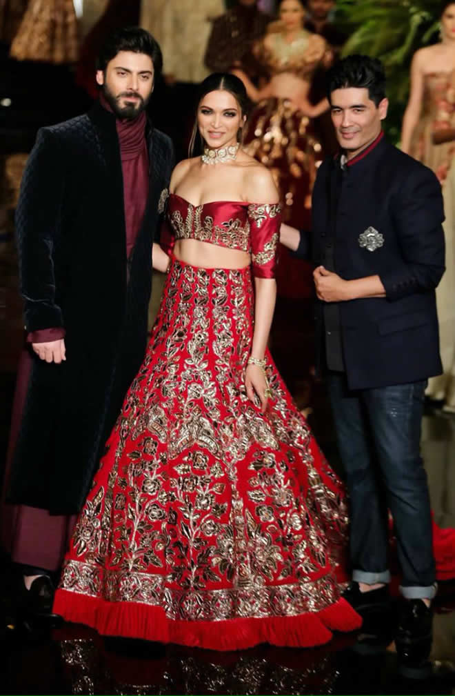 Fawad and Deepika Manish Malhotra Collection