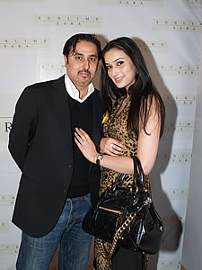 Sameer and Sania at Sublime Launch