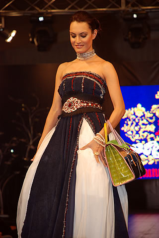 Nadia Hussain wearing Ammar Belal