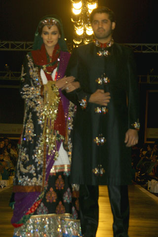 Ali Xeeshan's collection at Bridal Couture Week