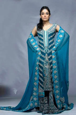 Latest Bridal & Party Wear Collection by Kosain Kazmi, Bridal Dresses by Kosain