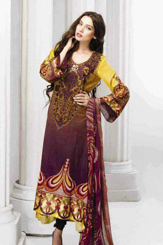 Mahiymaan Eid Summer Lawn Collection 2012 by Al Zohaib Textiles