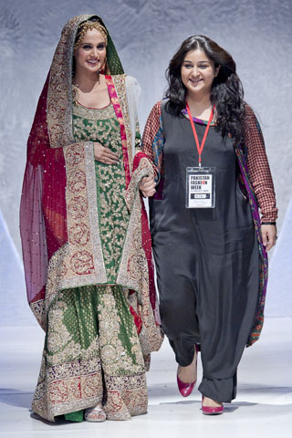 Sara Rohale Asghar at  Pakistan Fashion Week London 2012 Day 1