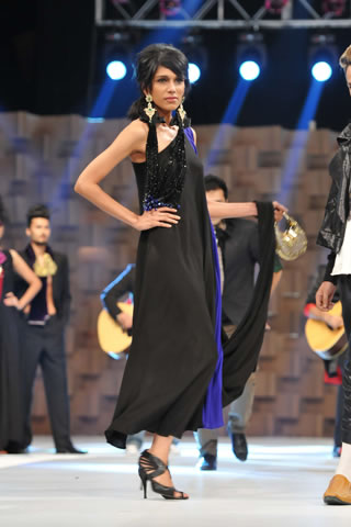 Fashion Show at Lux Style Awards 2011 by Ali Xeeshan