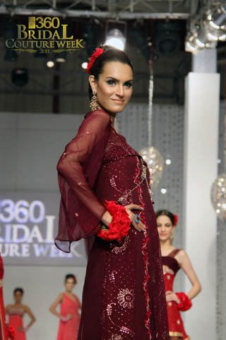 Pakistani Fashion Designer Hajra Hayat at Bridal Couture Week Day 2