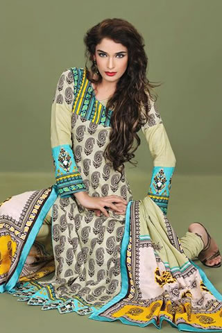 Sana Samia Latest Winter Collection 2012 By Lala Textiles, Winter Collection