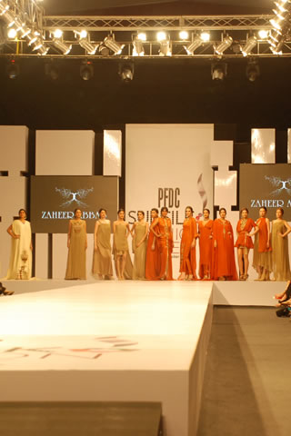 Zaheer Abbas at PFDC Sunsilk Fashion Week Spring/Summer Karachi 2012 Day 1 - Act 1