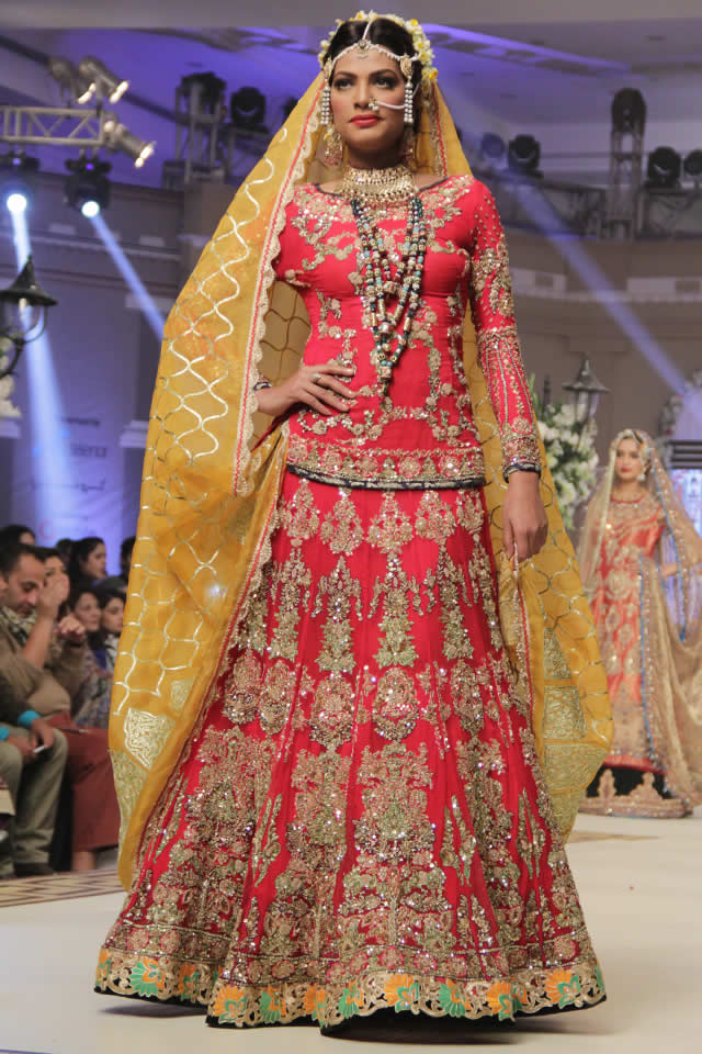 TBCW Ali Xeeshan Bridal Mugal-e-Azam Collection 2014