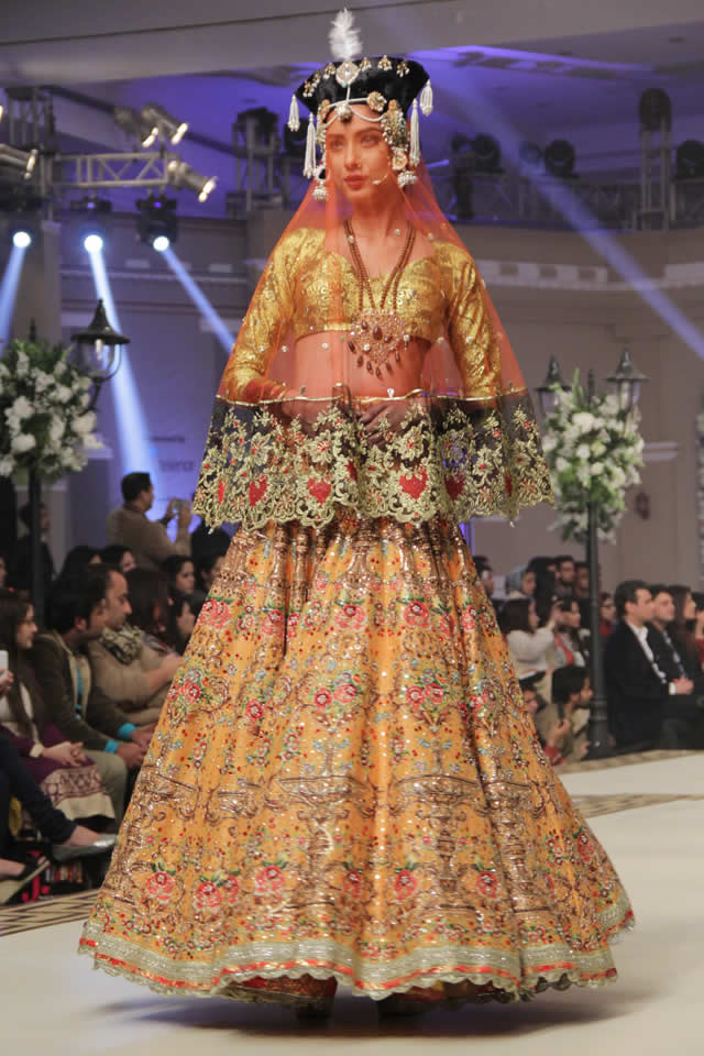 Ali Xeeshan TBCW 2014 Bridal Mugal-e-Azam Collection