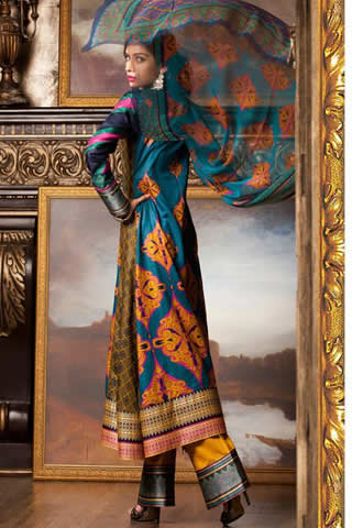 Fahad Hussayn Museum Collection 2013 by Ittehad Textiles