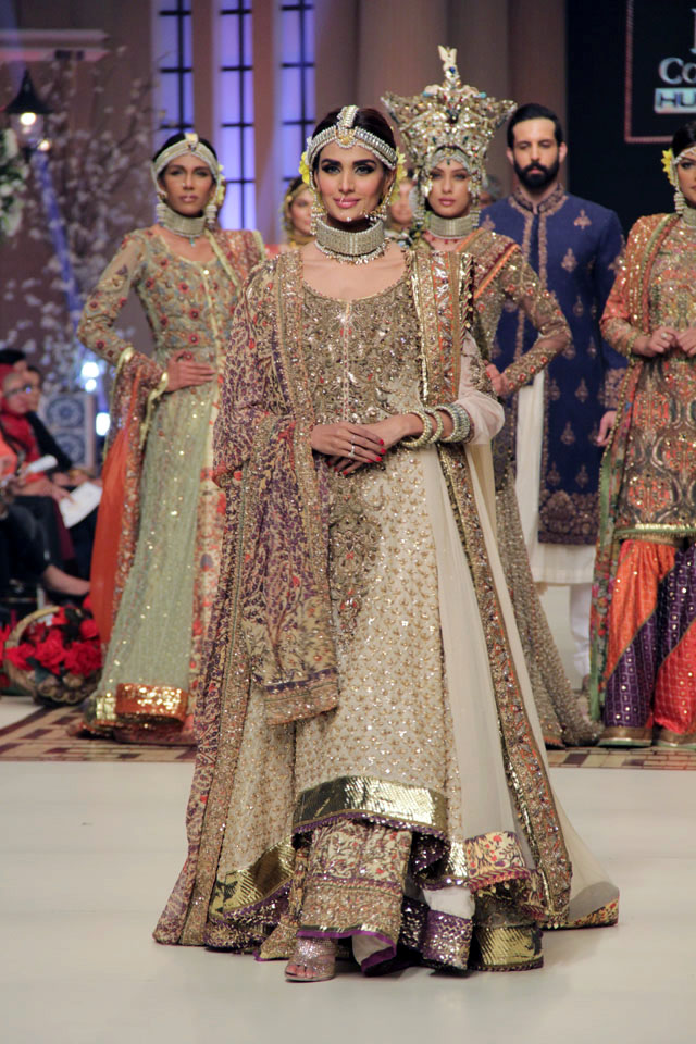 Fahad Hussayn Telenor Bridal Couture Week 2014 Collection