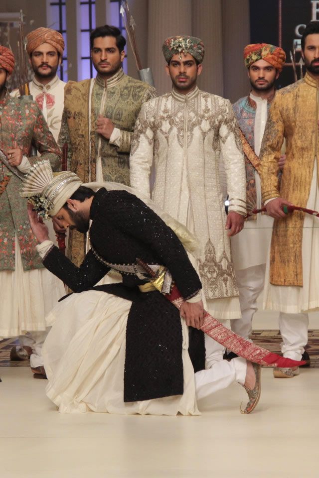 Fahad Hussayn Nautanki Rani Bridal 2014 Collection