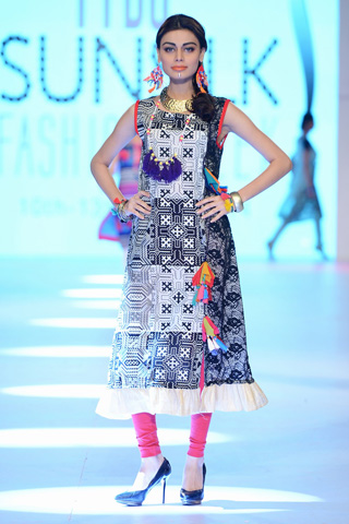 Nimsay By Nimra Textile Collection at PFDC Sunsilk Fashion Week 2014 Day 4