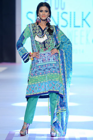 PFDC Latest Nimsay by Nimra Textile 2014 Collection