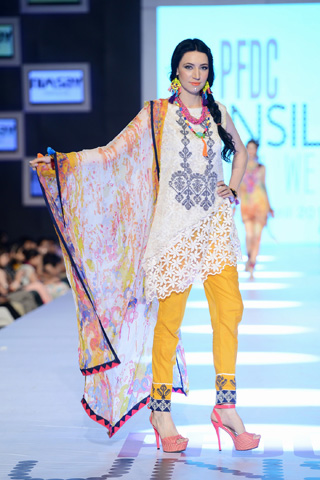 Nimsay by Nimra Textile PFDC Collection