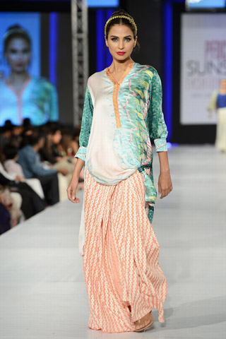 Sania Maskatiya Collection at PFDC Sunsilk Fashion Week Day 1