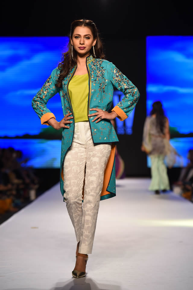 Telenor Fashion Pakistan Week 2015 Al Karam Dresses Collection Photo Gallery