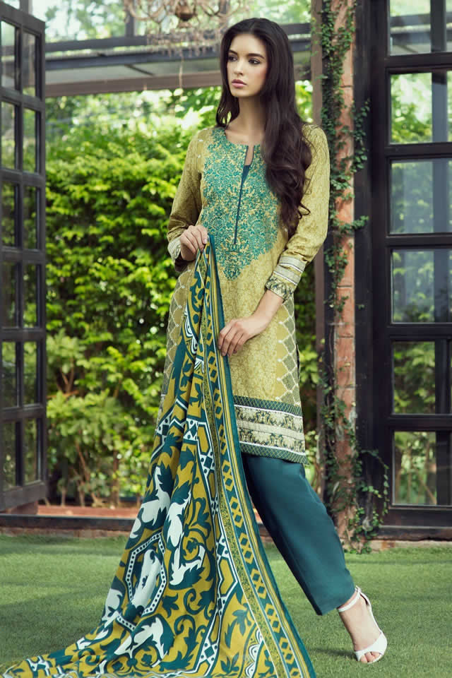 Bonanza Winter Dresses collection 2015 Pictures