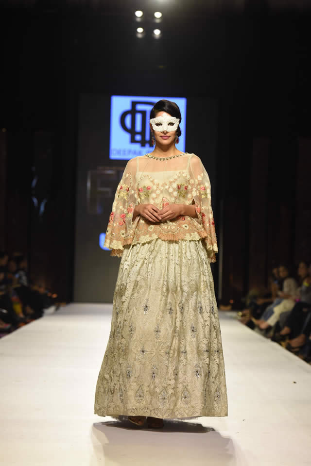 Deepak Perwani Collection Fashion Pakistan Week WF 2015 Pics