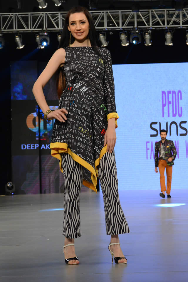 2016 PFDC Sunsilk Fashion Week Deepak Perwani Collection Photo Gallery