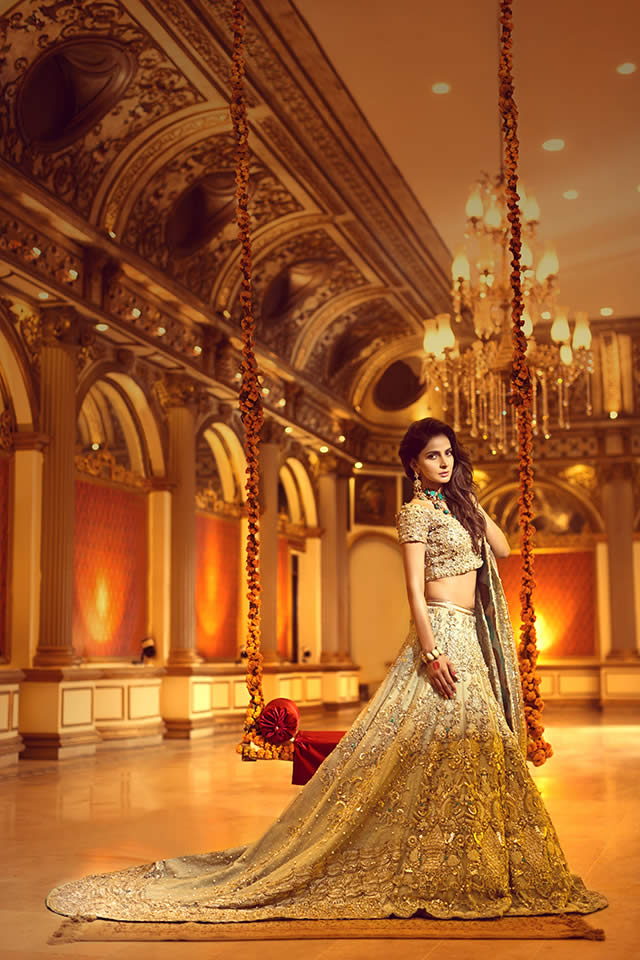 Erum Khan Nawabzadi Bridal Couture Featuring Saba Qamar
