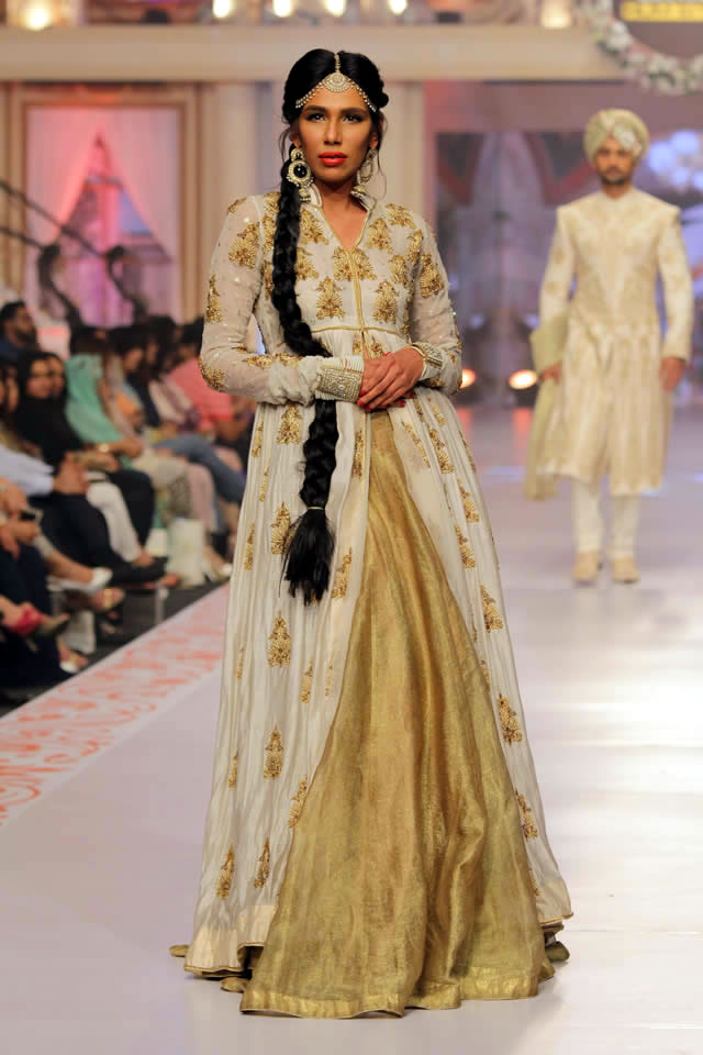 2015 Telenor Bridal Couture Week House of Arsalan Formal Dresses Pics