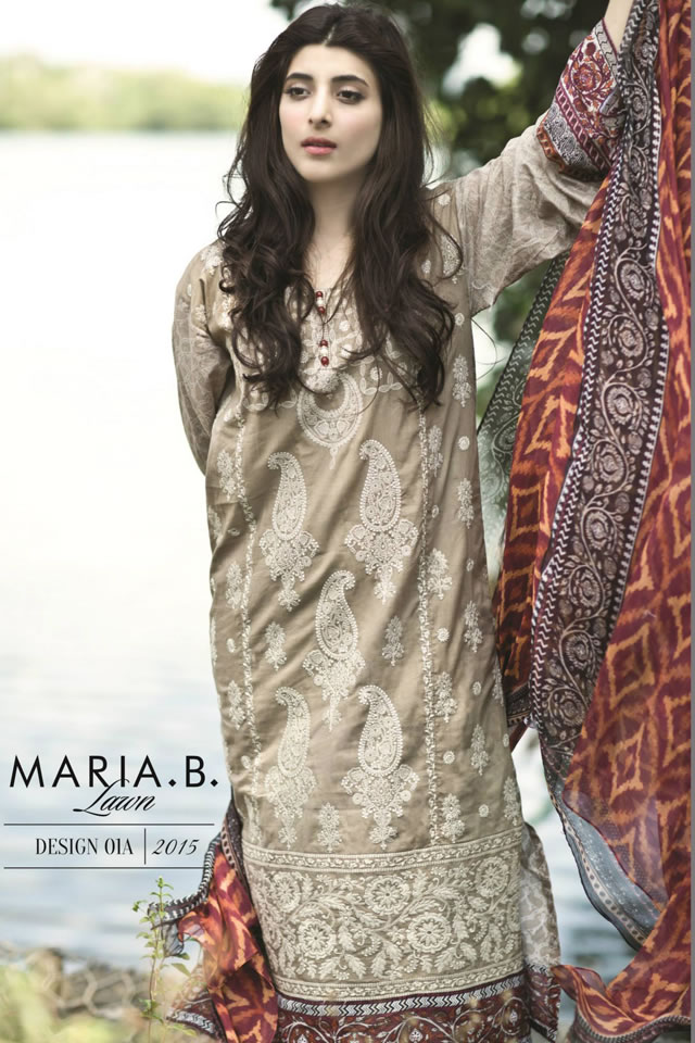 Latest Collection Lawn by MARIA.B 2015 Spring Summer