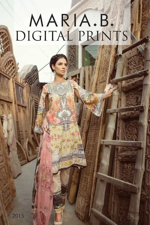 Maria B Summer Eid Dresses Collection 2015