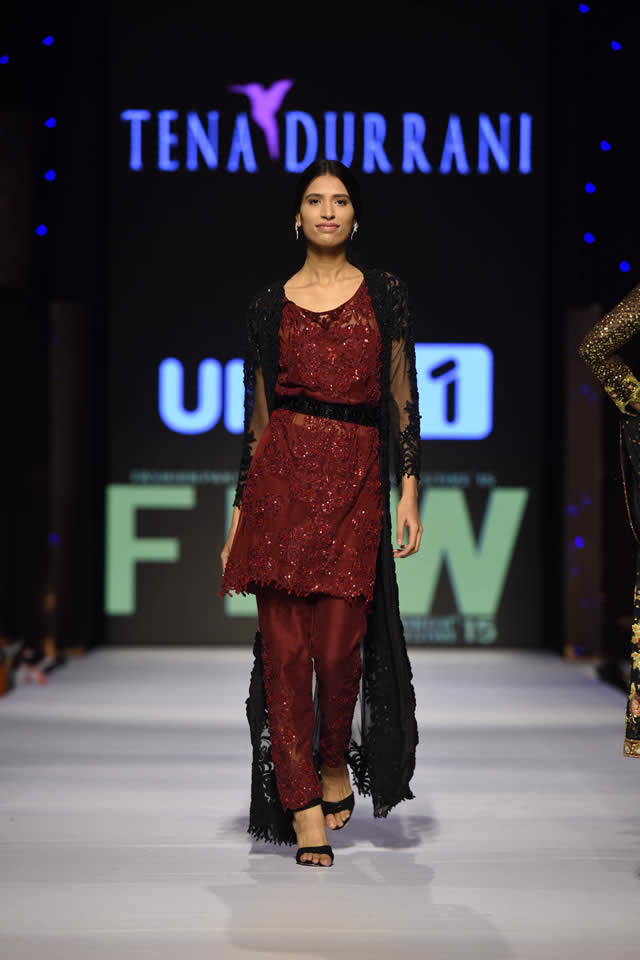 2015 Fashion Pakistan Week W/F Tena Durrani Latest Dresses Picture Gallery
