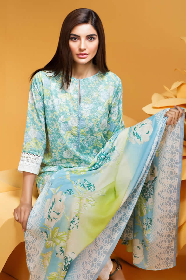 khaadi Lawn Dresses collection 2016 Pictures