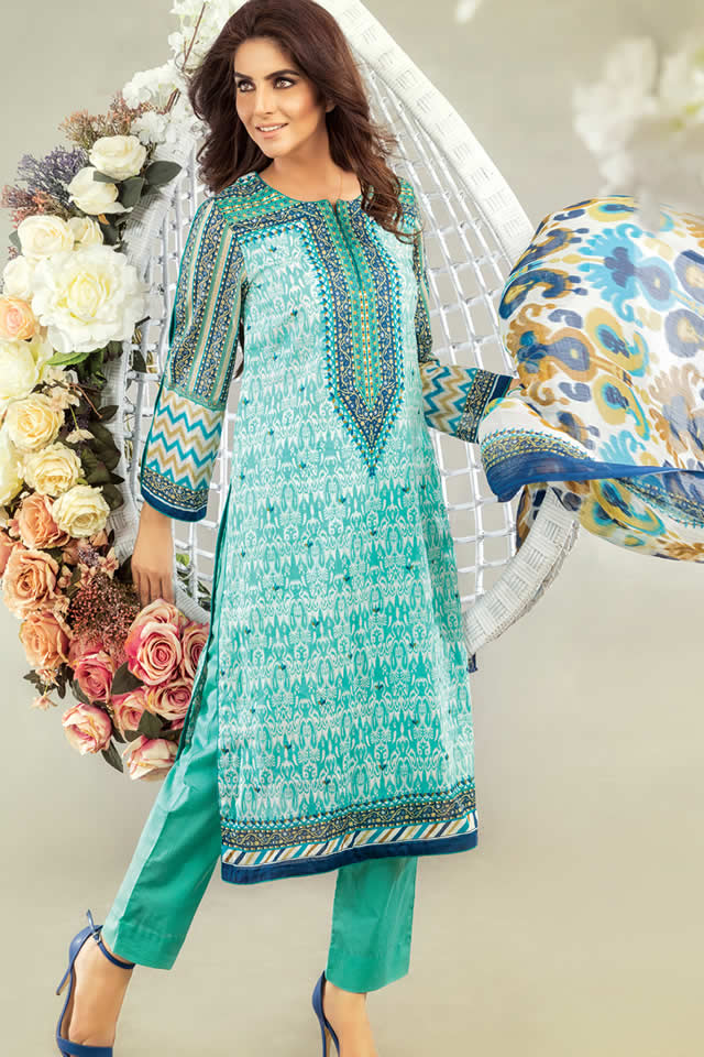 2016 Sana Samia Summer Lawn collection Images